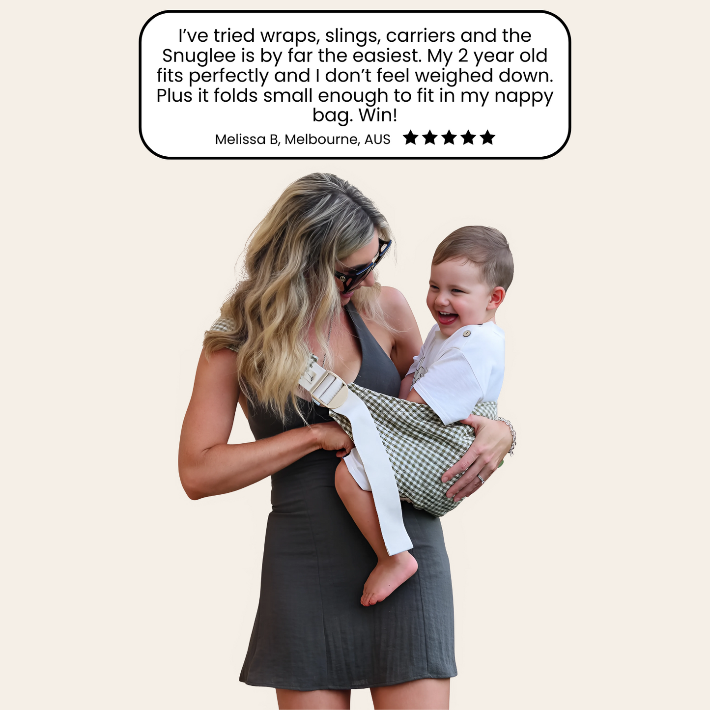 Snuglee™ Baby Hip Carrier